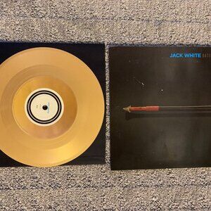 Jack White Battle Cry Limited Edition GOLD 7" Etched Third Man Records RSD 2017